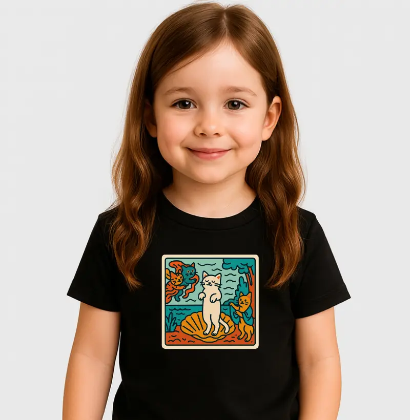 O Nascimento da Vênus Gatinha – Botticelli