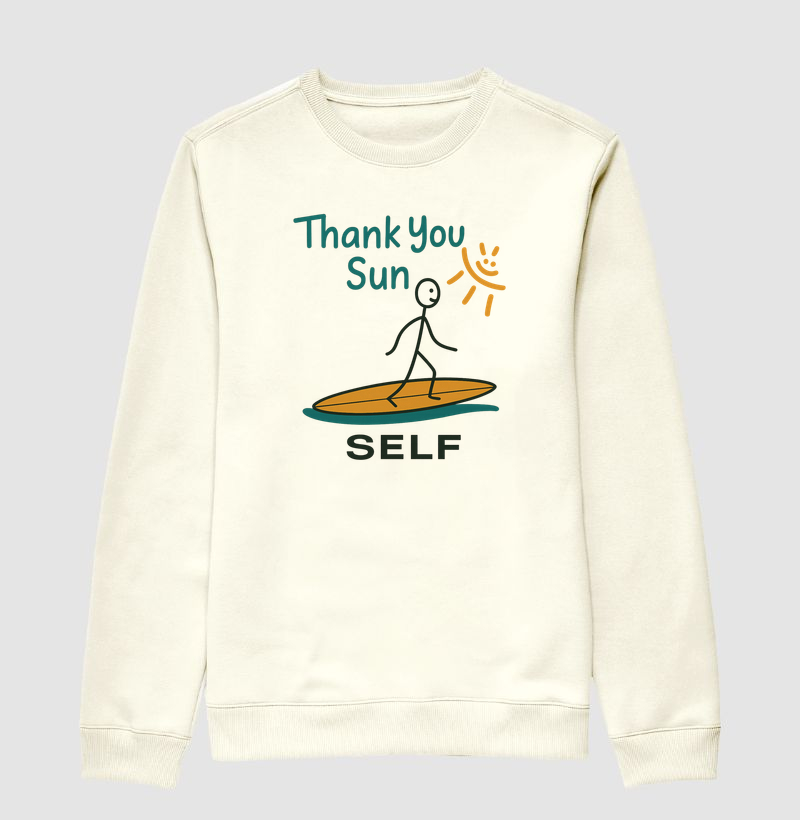 THANK YOU SUN - Suéter Moletom
