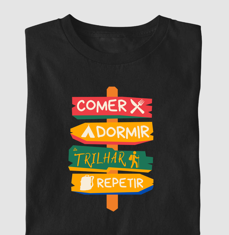 Comer. Dormir. Trilhar. Repetir