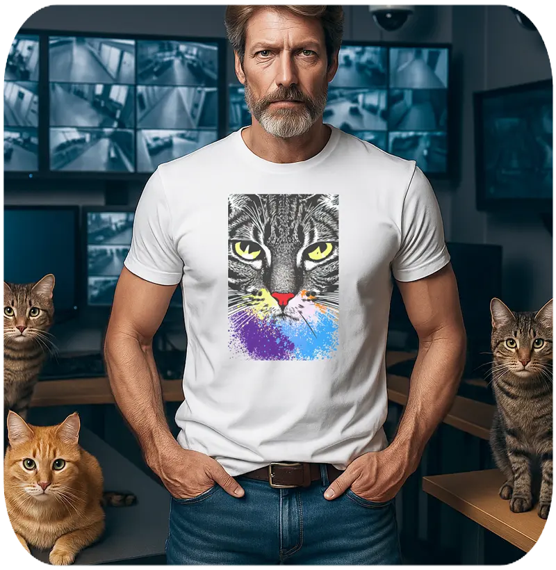 GATO VIGILANTE - Cor & Luz