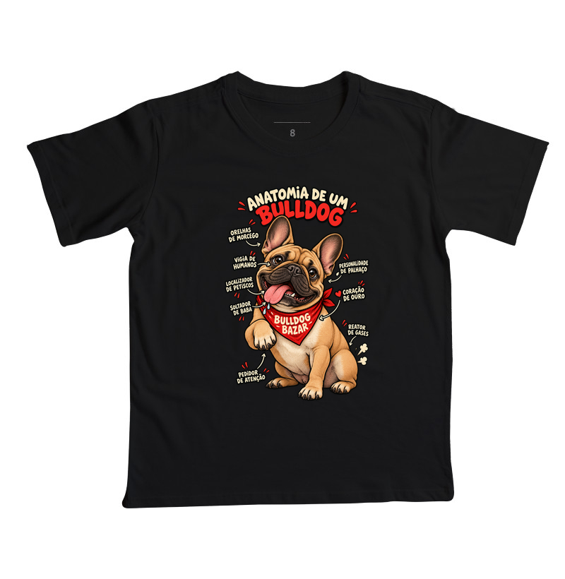 Frances - Anatomia Fulvo - Camiseta Infantil