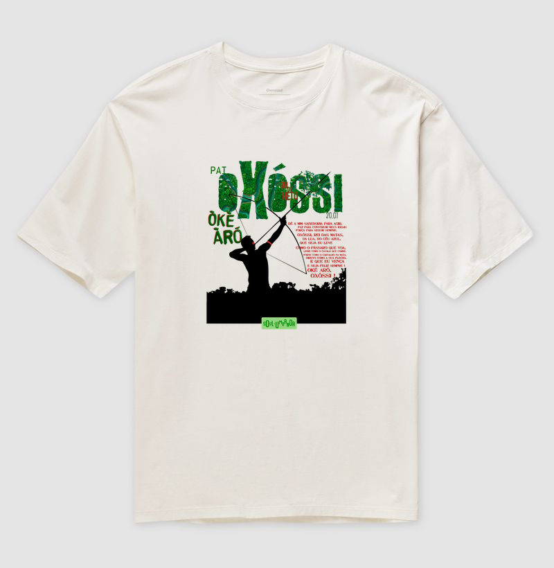 camiseta OXÓSSI oração