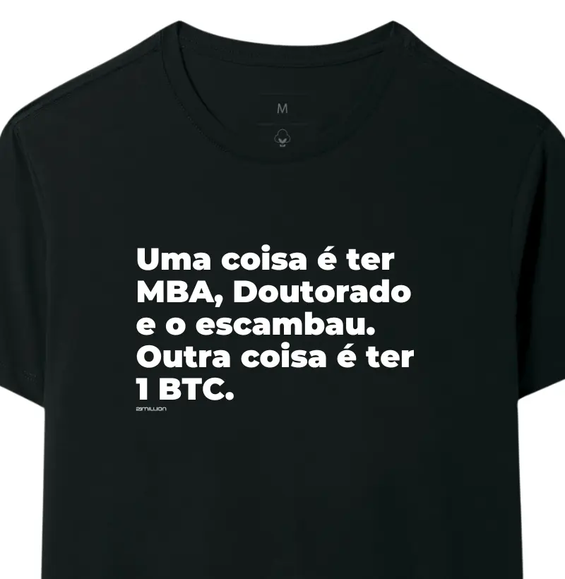 Uma coisa é ter MBA, outra é ter 1 BTC