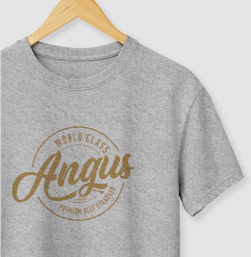Camiseta Angus Escudo