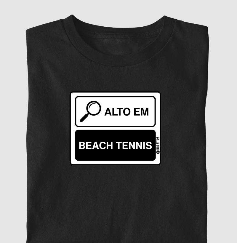 Rótulo: Alto em Beach Tennis