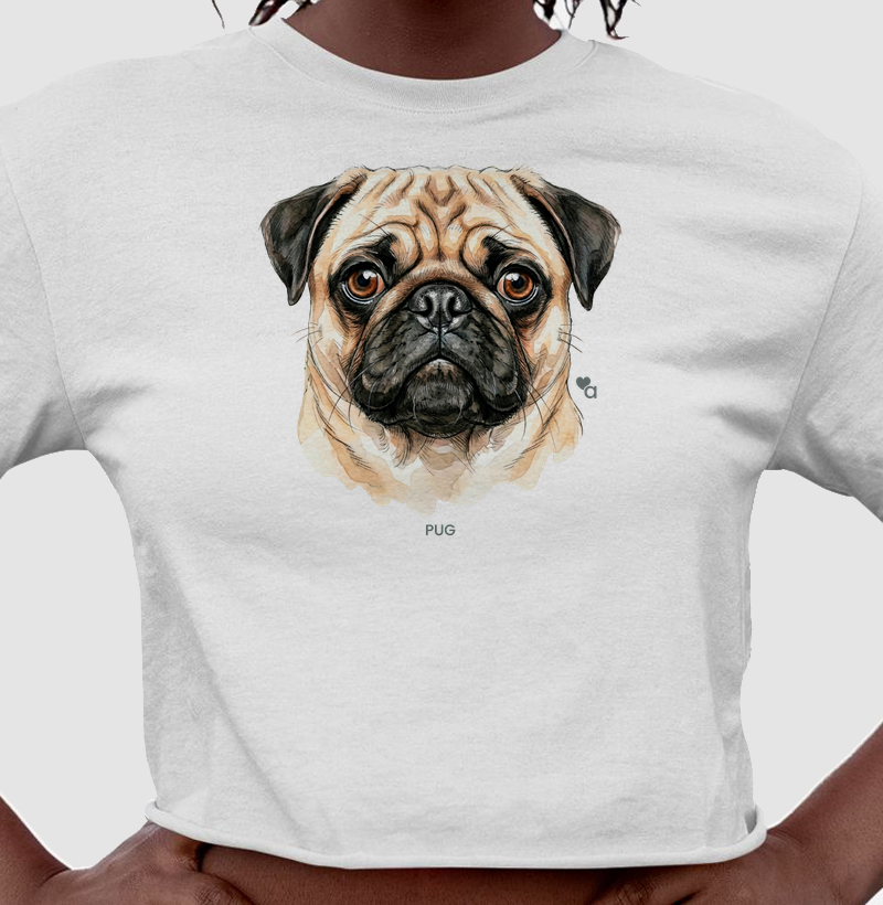 Cães - Pug - Cropped