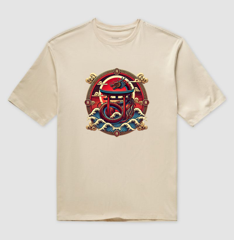 🐉 Dragão Guardião – O Espírito Místico do Japão ⛩️