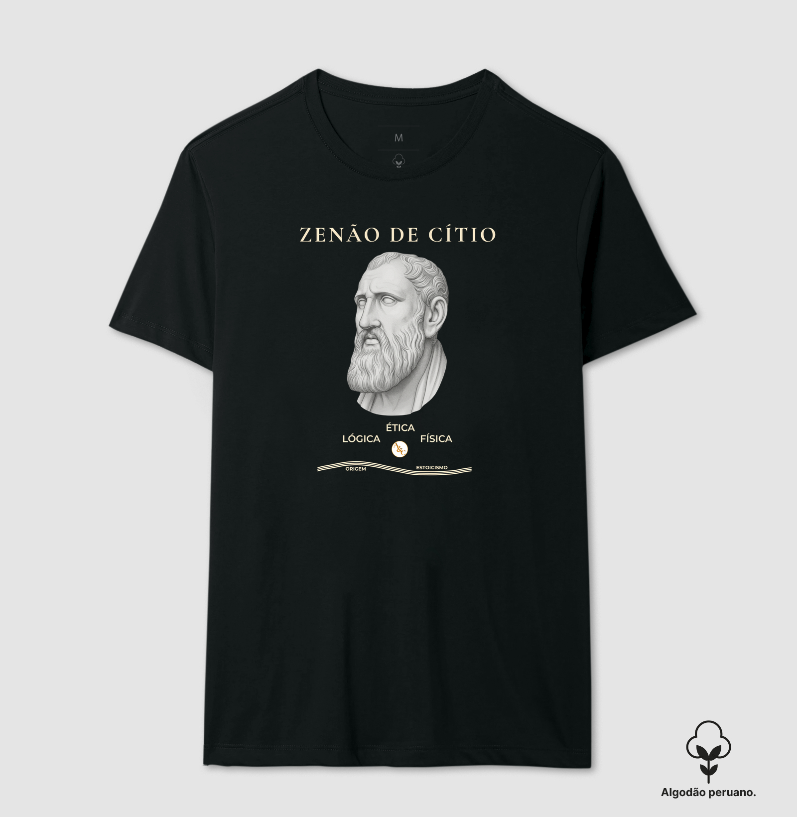 Camiseta A Rocha de Cítio | O Legado do Estoicismo
