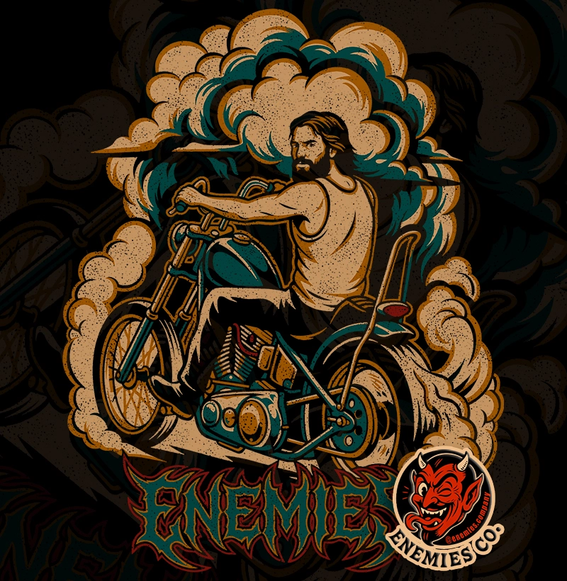 Fumaça e Fúria. 💨🏍️