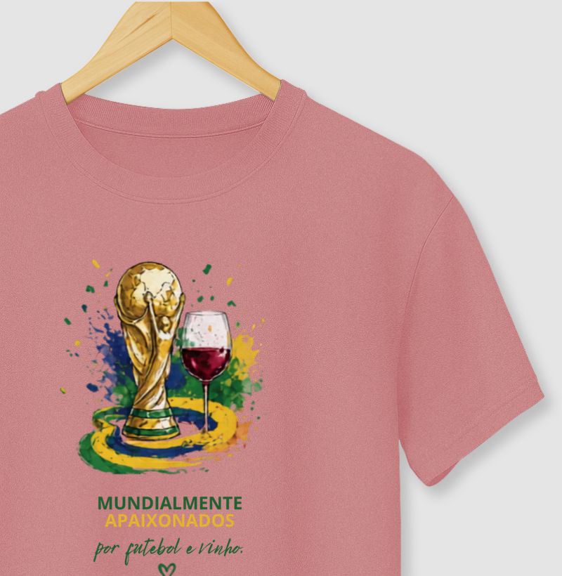 Mundialmente apaixonados por futebol e vinho