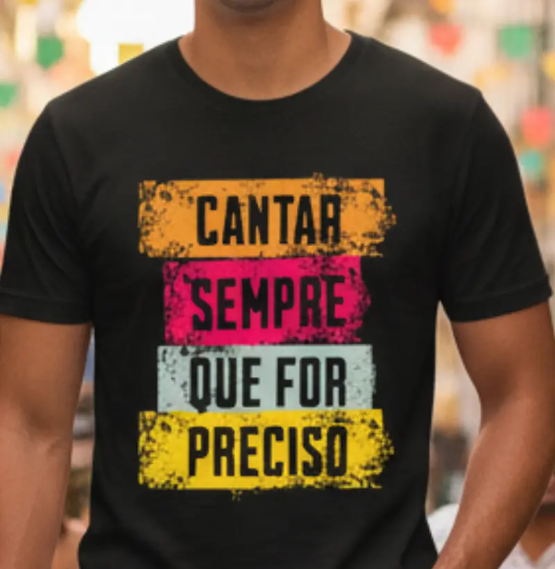 Cantar sempre que for preciso