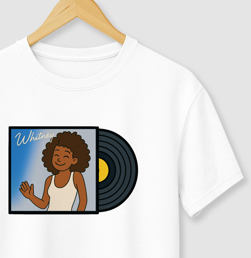 Camiseta Inspiração - Whitney - 1987