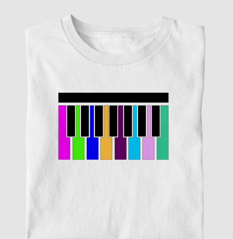 Colorful clavier
