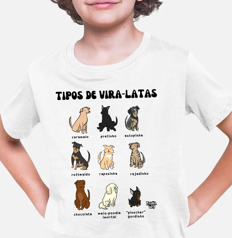 Tipos de Vira-latas - Infantil