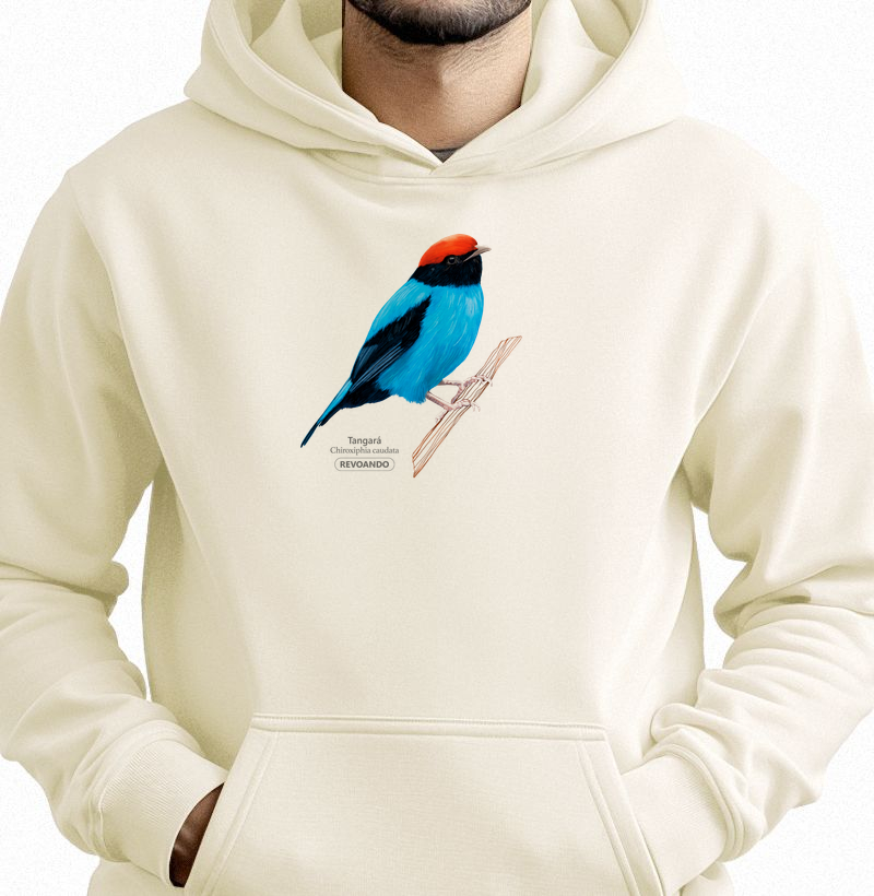 Aves do Brasil - Tangará - Moletom Hoodie