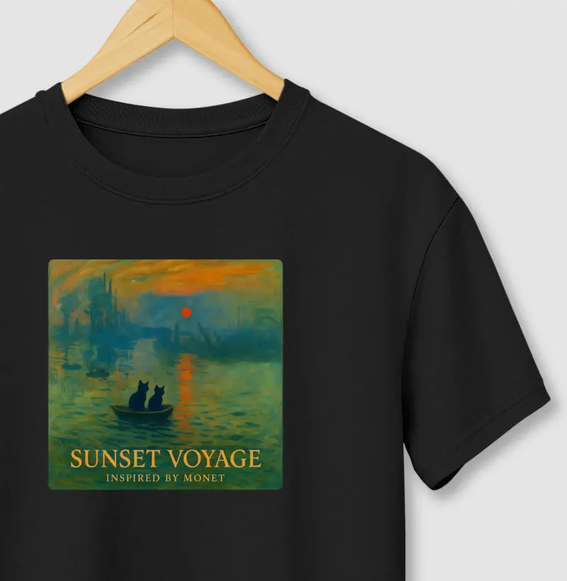 Sunset Voyage - Monet