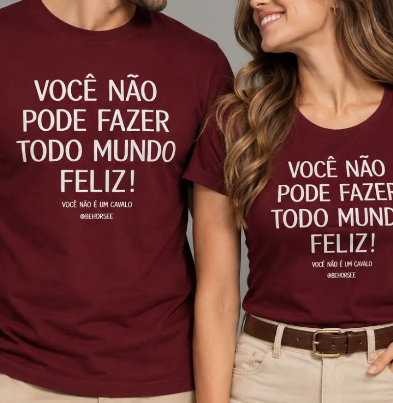 Você não é um cavalo 2 - Camiseta