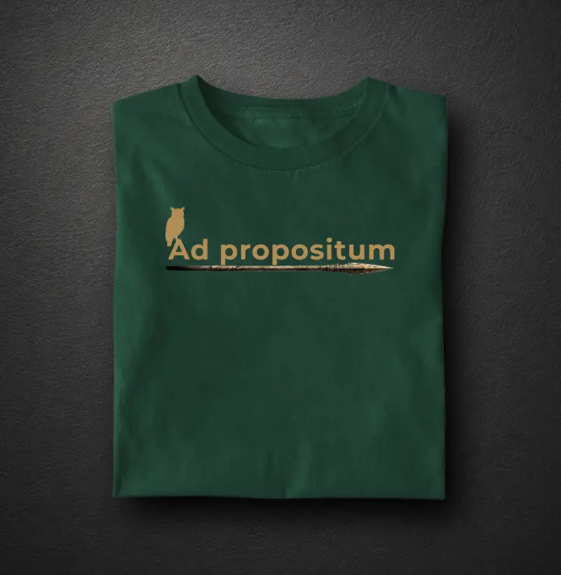 Camiseta: Em direção ao propósito