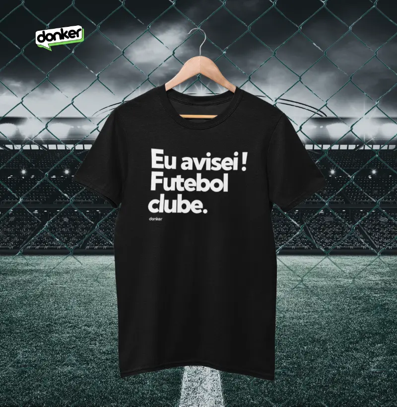 Eu avisei...