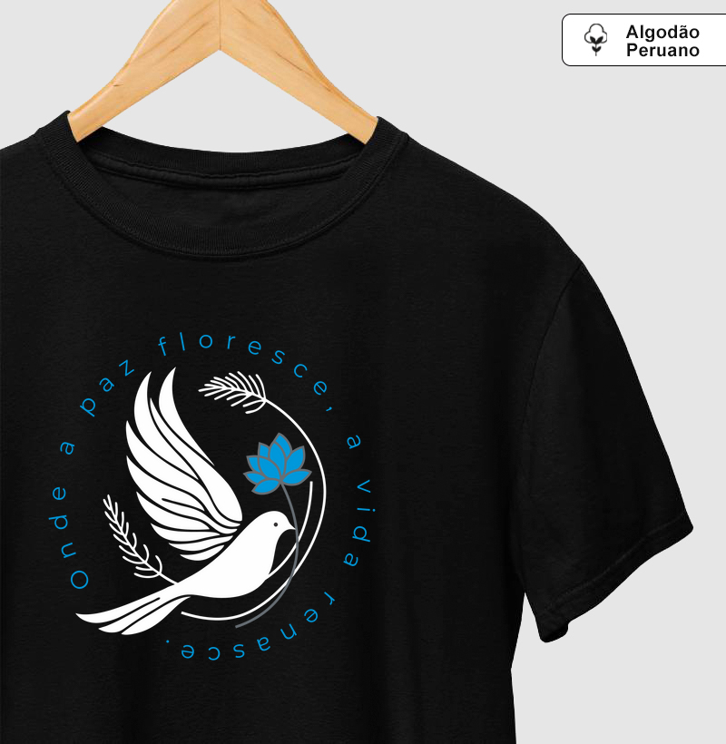 Onde a paz floresce, a vida renasce. (v2)