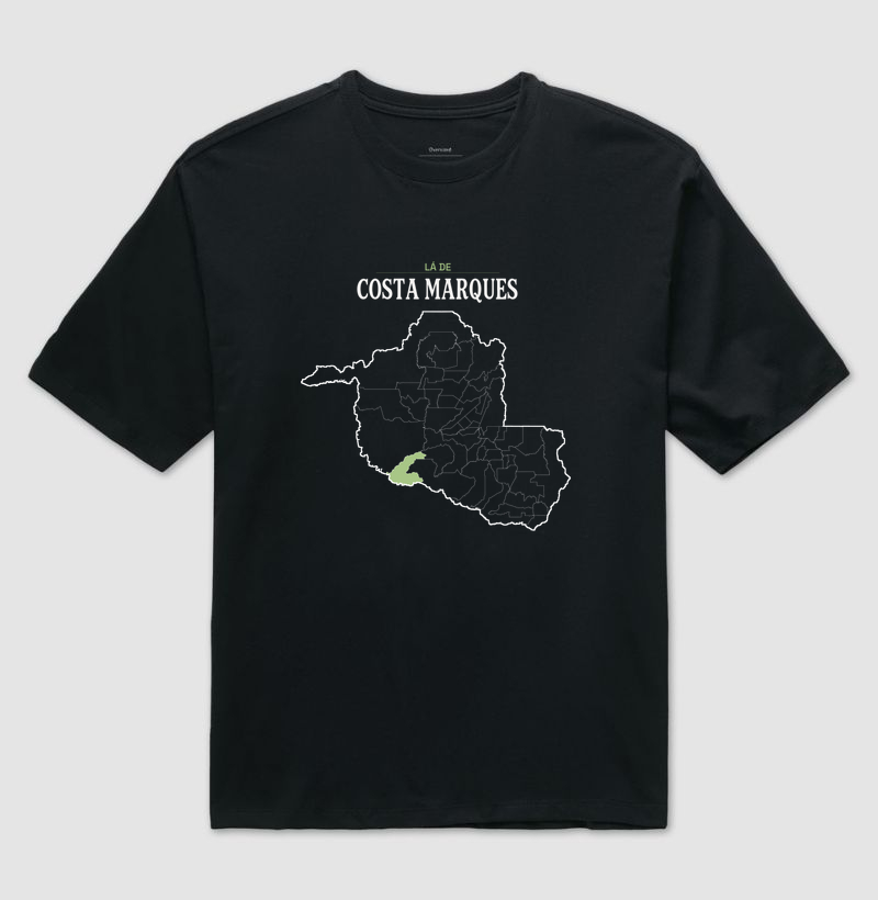 Costa Marques | Território RO - Camiseta Oversized