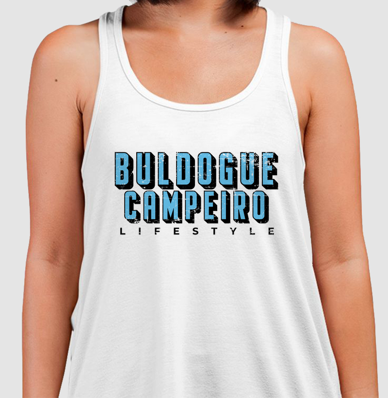  Buldogue Campeiro Texto Azul