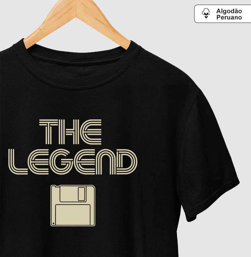 Camiseta Algodão Peruano The Legend - Camiseta Algodão Peruano