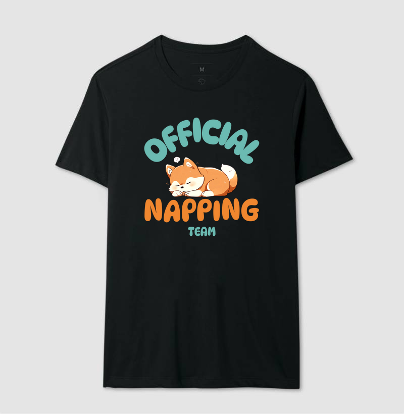 Camiseta Shiba Official Napping Team