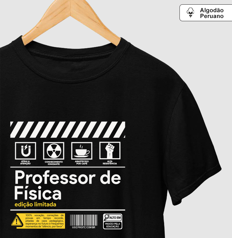 Professor de Física - Rótulo