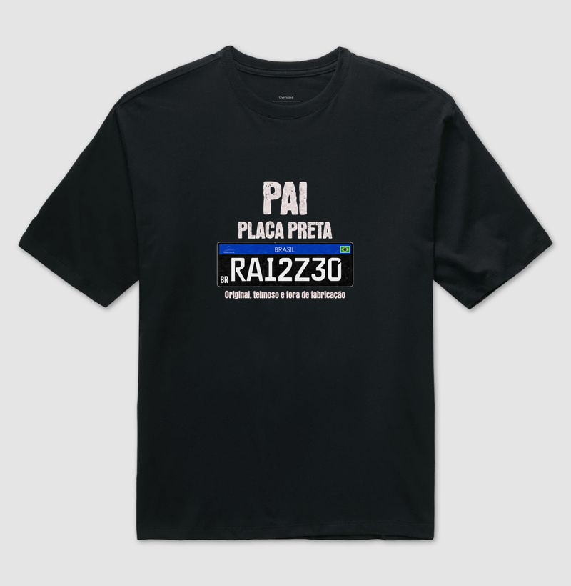 PAI PLACA PRETA ORIGINAL