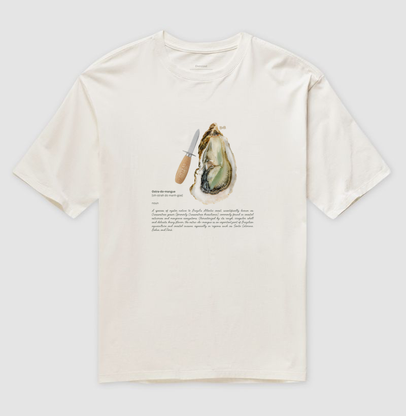 Camiseta Oversized Brazil`s Atlantic - por Enfim