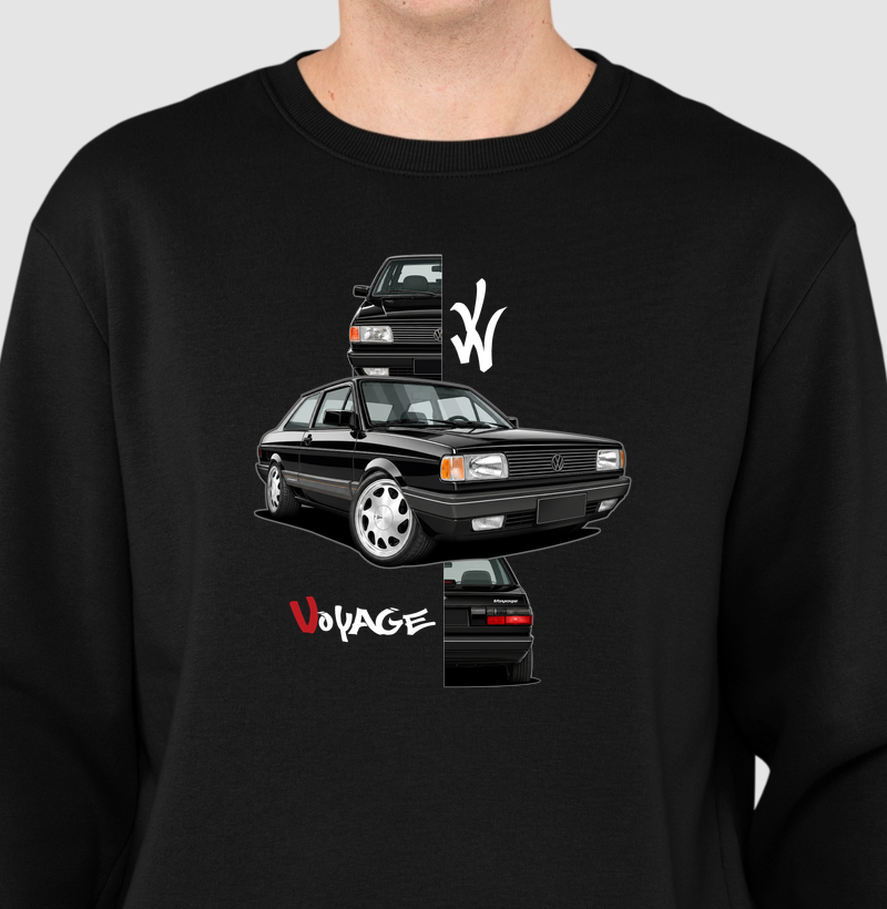 Suéter moletom Voyage Sport