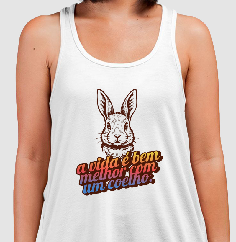 A vida é bem melhor com um coelho