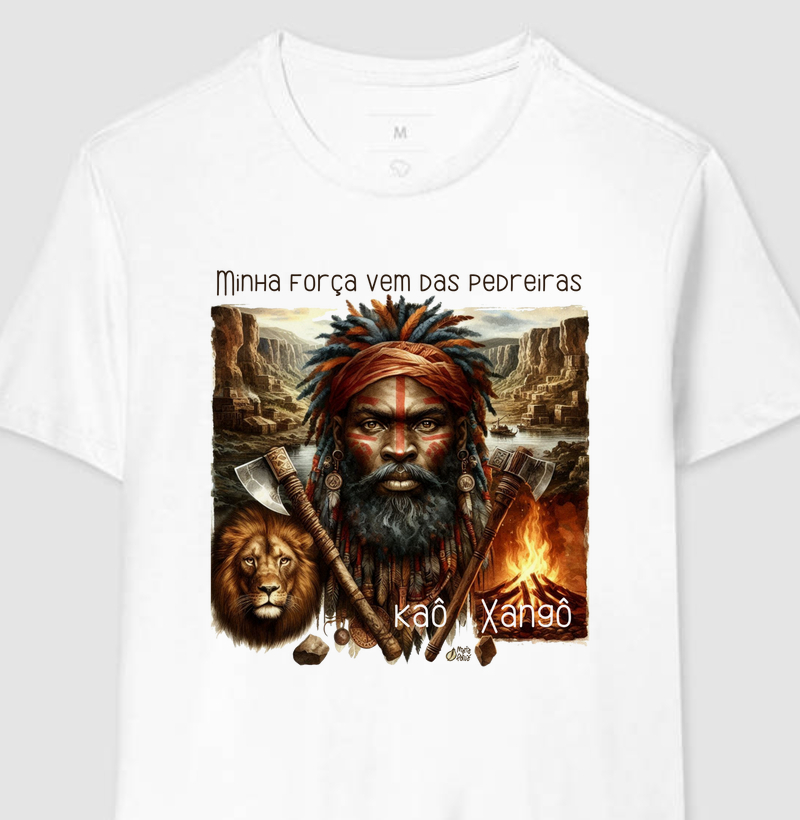 Minha Força Vem das Pedreiras Xangô Maria Patuá