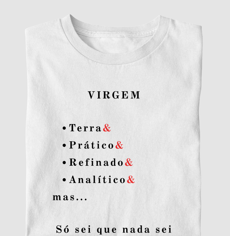 Virgem - Só sei que nada sei