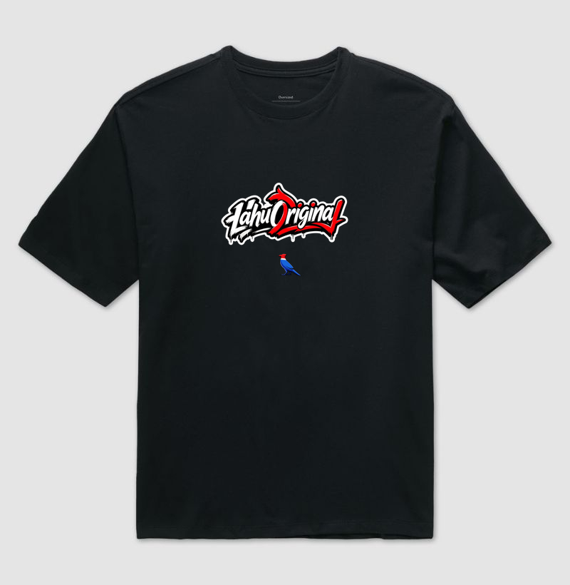  Essa estampa traduz o conceito de streetwear com personalidade, unindo arte, cor e atitude em uma composição que celebra o estilo de vida urbano e autêntico. - Camiseta Oversized