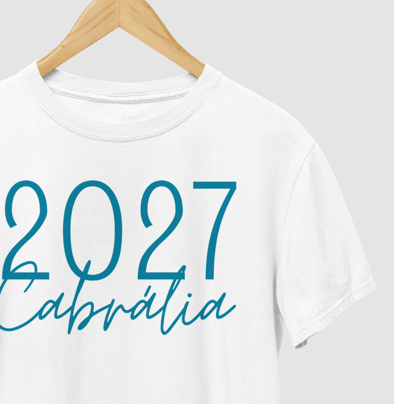 Camiseta Cabrália 2027 – Réveillon na Bahia - Camiseta