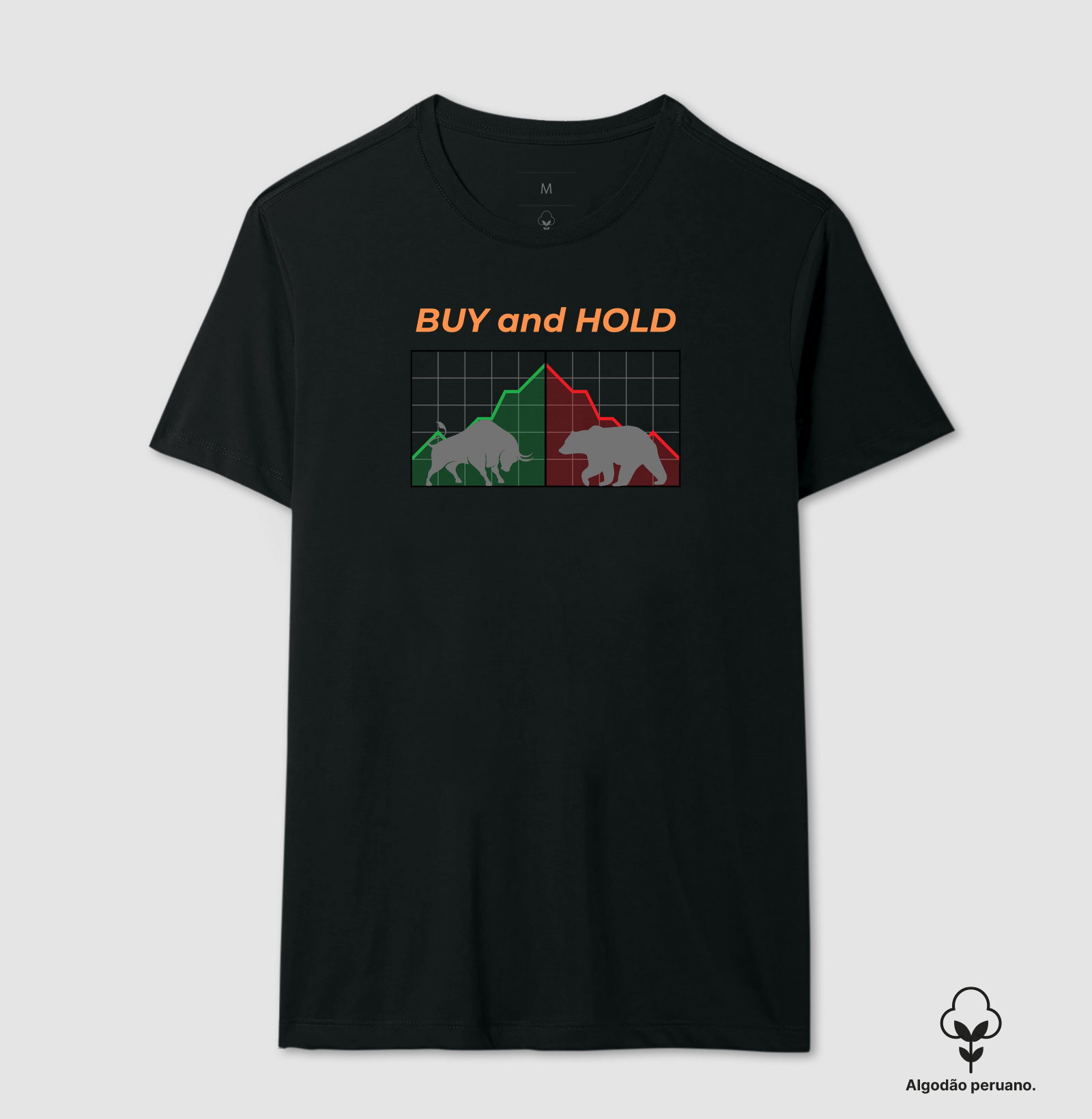 Camiseta Buy and Hold - Dark
