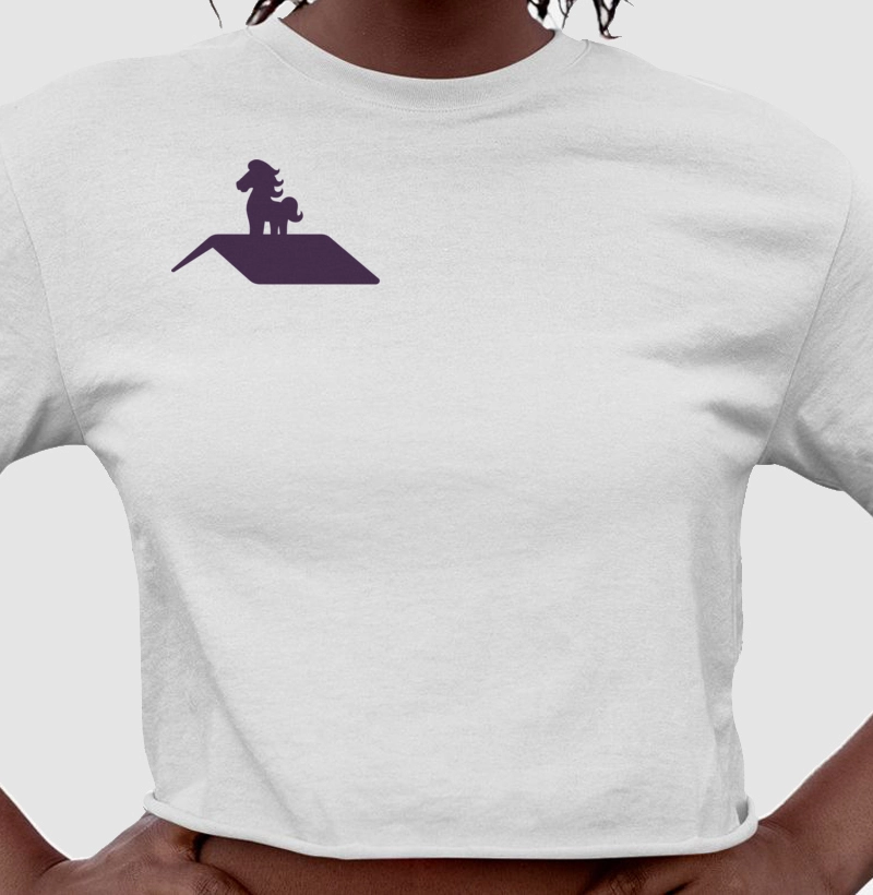 Camiseta Cropped Alma Dourada