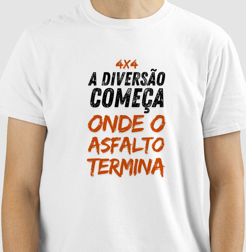 A diversão começa onde o asfalto termina