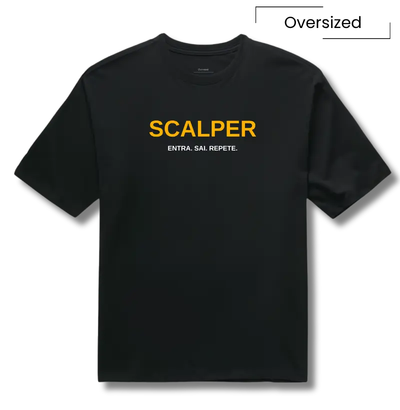 Camiseta Trader Scalper - Camiseta Oversized
