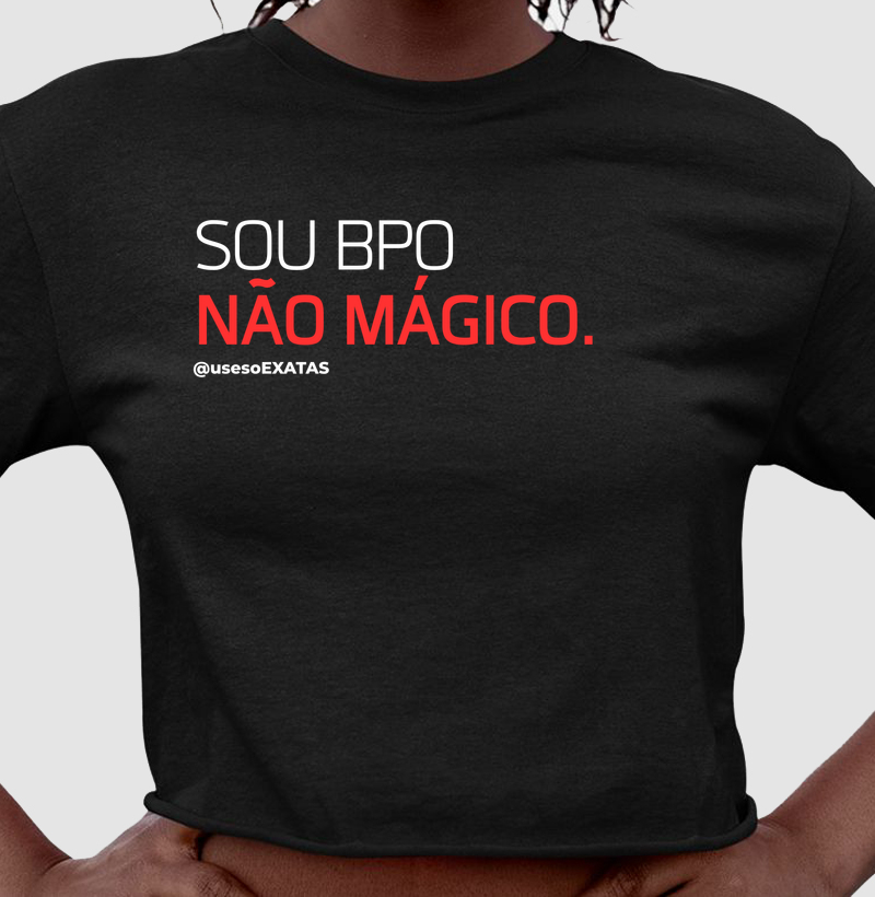 Camiseta BPO Não Mágico | sóEXATAS