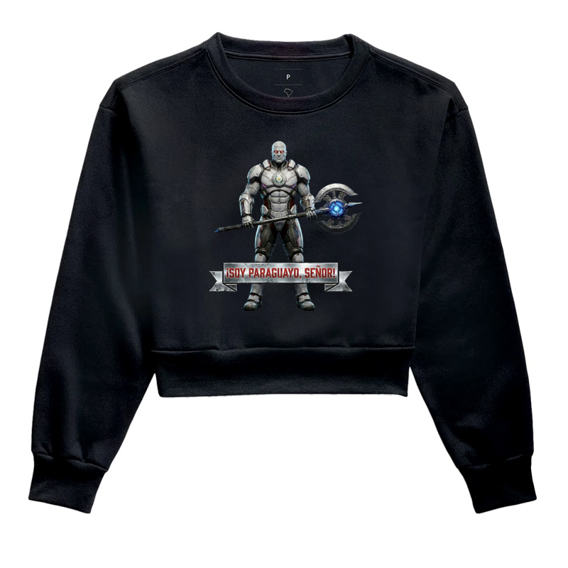 Cropped Moletom Paraguai