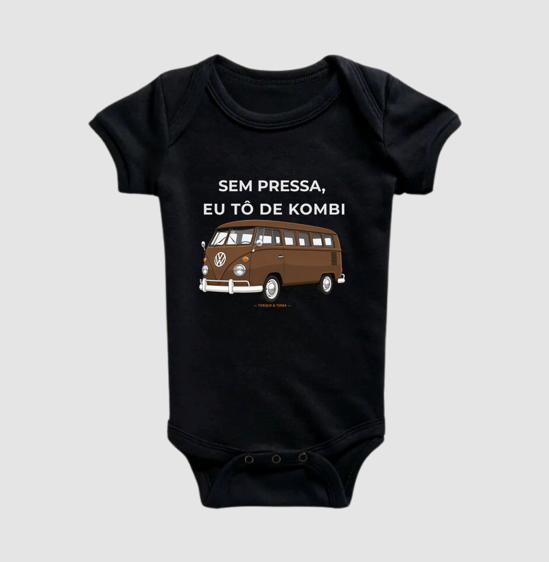 Sem pressa, eu tô de Kombi - Marrom