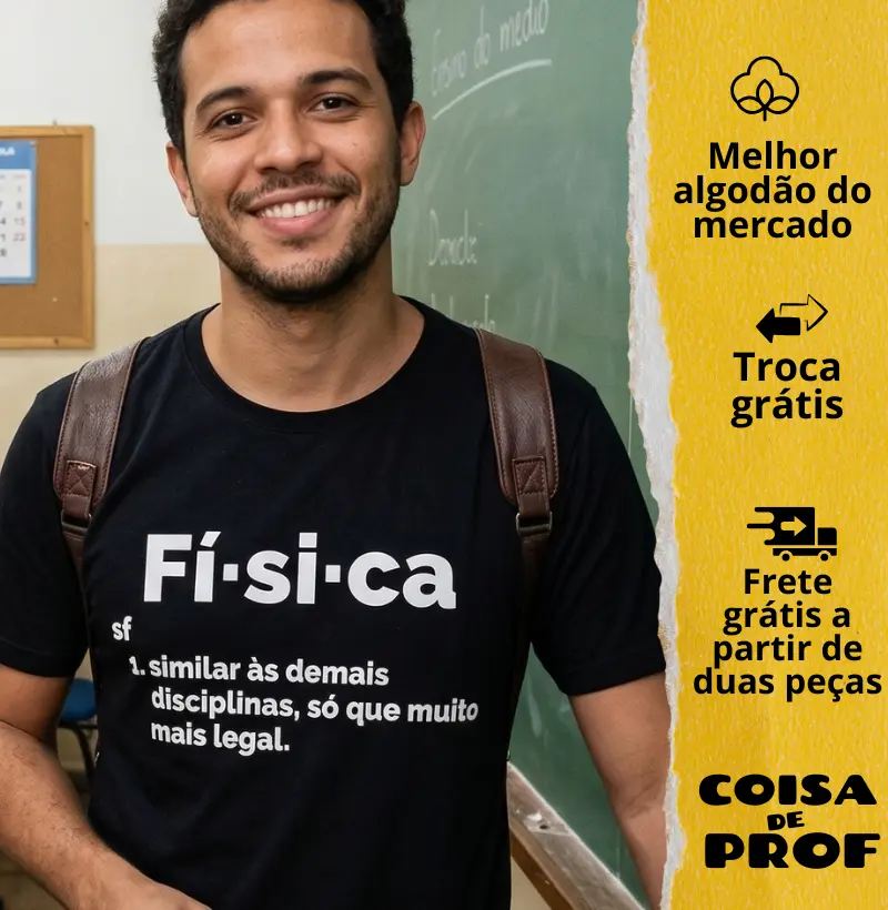 Camiseta Verbete Física