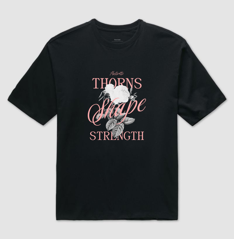 Camiseta Oversized Thorns