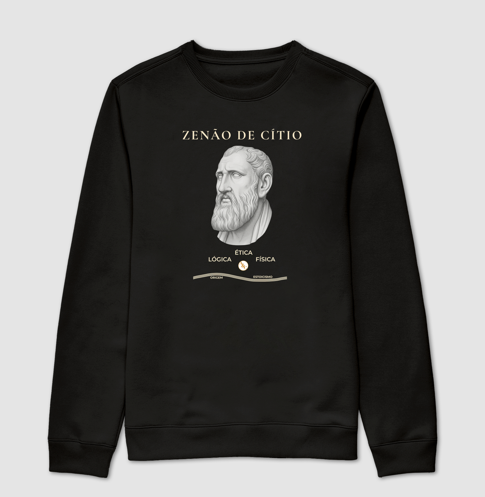 Camiseta A Rocha de Cítio | O Legado do Estoicismo