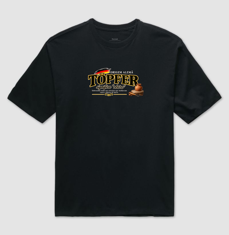 Töpfer  - Camiseta Oversized