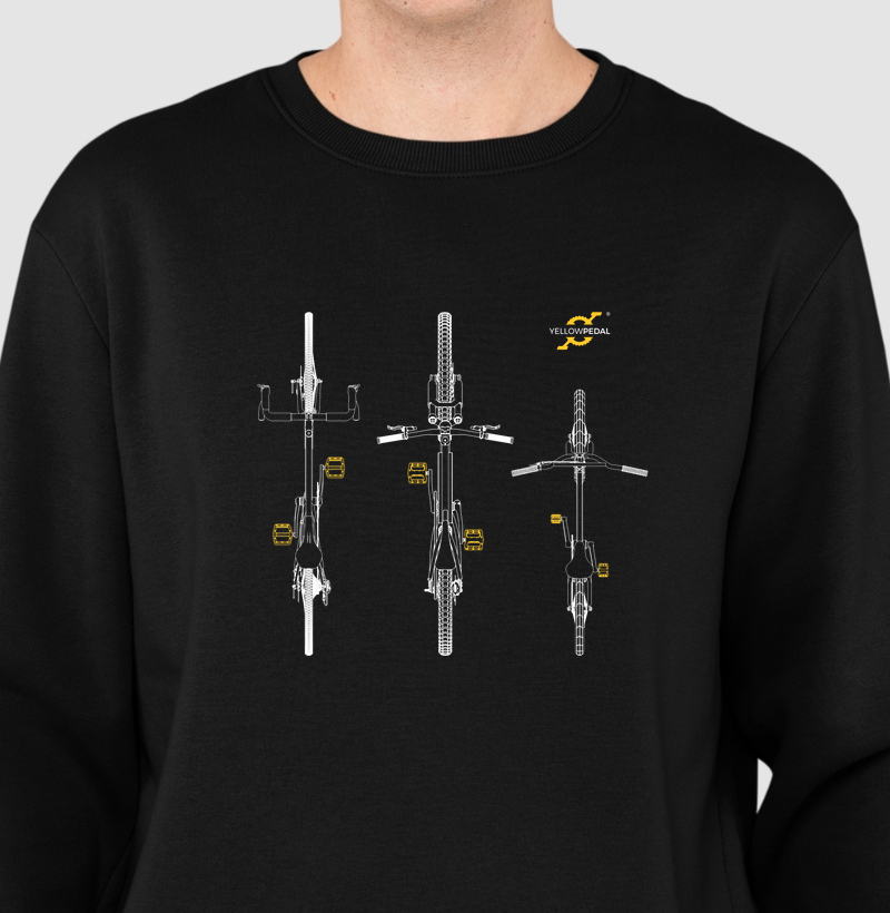 SUÉTER MOLETOM YELLOWPEDAL MODALIDADE