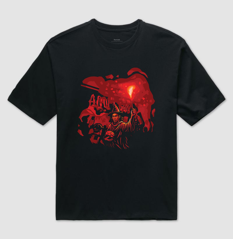 Rua de Fogo - Camiseta Oversized